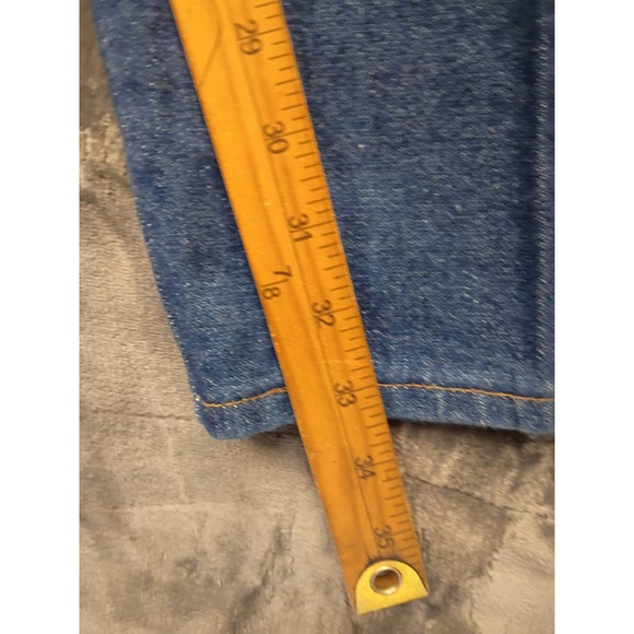 Wrangler Mens 40x34 Original Fit Cowboy Cut Blue Denim Jeans - Picture 4 of 9